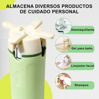 Dispensador 4 en 1 para Cuidado Personal